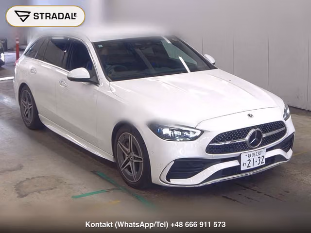 MERCEDES BENZ C-CLASS STATIONWAGON C220D STATIONWAGON AVANTGARDE ISG MODEL 2023, samochód z aukcji Japonii