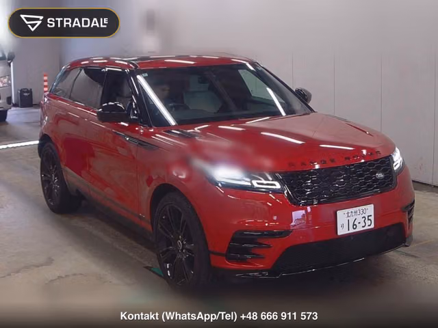 LAND ROVER RANGE ROVER VELAR 4WD R-DYNAMIC SE 380PS 2018, samochód z aukcji Japonii