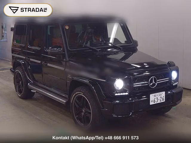 MERCEDES AMG G-CLASS 4WD G63 DISIGNO EXCLUSIVE INTERIOR PACKAGE 2014, samochód z aukcji Japonii