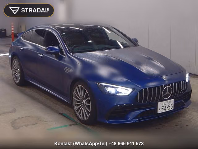 MERCEDES AMG GT 5D 4WD 43 4MATIC PLUS ISG MODEL AMG CONTROL PLU 2021, samochód z aukcji Japonii