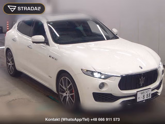 MASERATI LEVANTE 4WD GRANSPORT 2017, samochód z aukcji Japonii