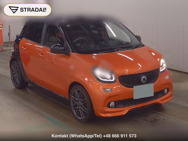 MCC SMART FOR FOUR BRABUS SPORT 2018, samochód z aukcji Japonii