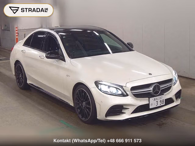 MERCEDES AMG C-CLASS 4D 4WD C43 4MATIC 2020, samochód z aukcji Japonii