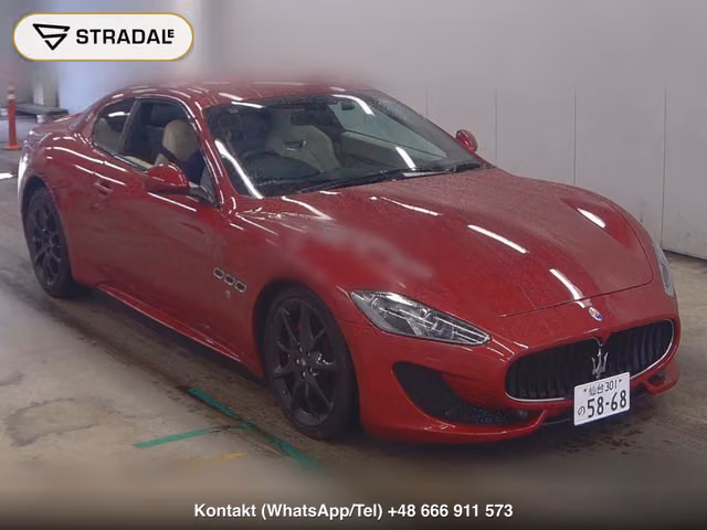 MASERATI GRANTURISMO SPORTS MC AUTO SHIFT 2015, samochód z aukcji Japonii