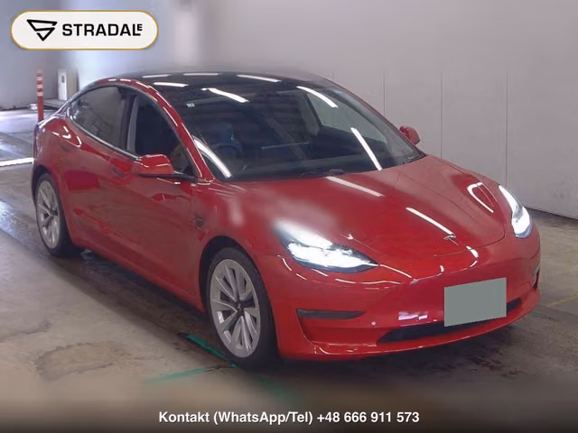 TESLA MODEL 3 4WD LONG RANGE 2021, samochód z aukcji Japonii