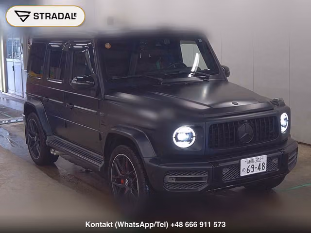 MERCEDES AMG G-CLASS 4WD G63 EDITION MATT BLACK 2020, samochód z aukcji Japonii