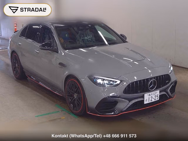 MERCEDES AMG C-CLASS 4D 4WD C63 S E PERFORMANCE F1 EDITION 2024, samochód z aukcji Japonii