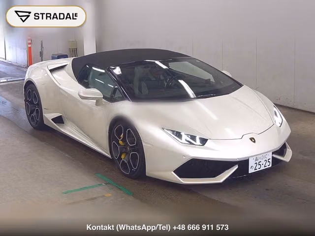 LAMBORGHINI HURACAN OP 4WD LP610-4 SPYDER 2016, samochód z aukcji Japonii
