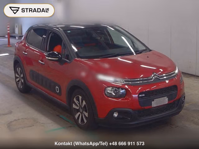 CITROEN C3 SHINE 2017, samochód z aukcji Japonii