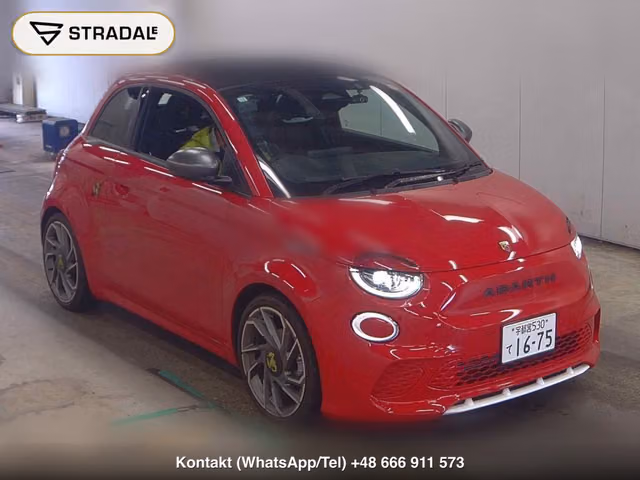 ABARTH 500E OP TURISMO CABRIOLET 2023, samochód z aukcji Japonii