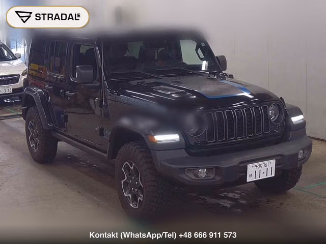 CHRYSLER JEEP JEEP WRANGLER UNLIMITED 4WD RUBICON 4XE 2022, samochód z aukcji Japonii