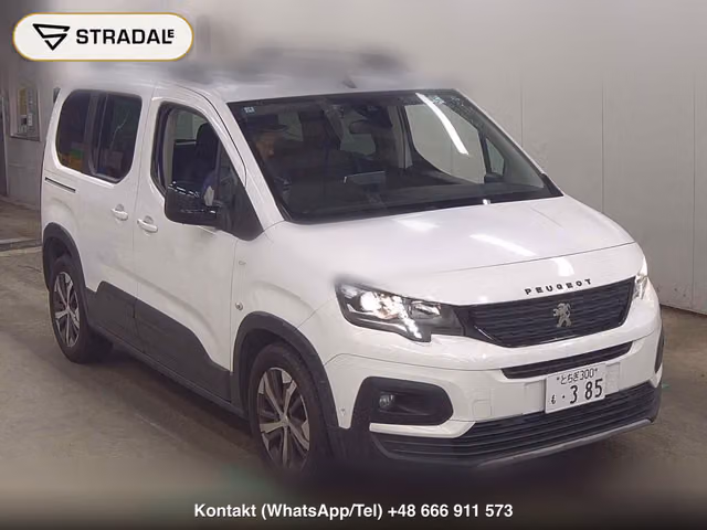 PEUGEOT RIFTER GT 2021, samochód z aukcji Japonii