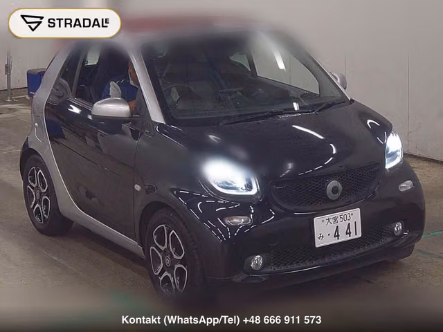MCC SMART FORTWO CABRIO TURBO LIMITED 2016, samochód z aukcji Japonii