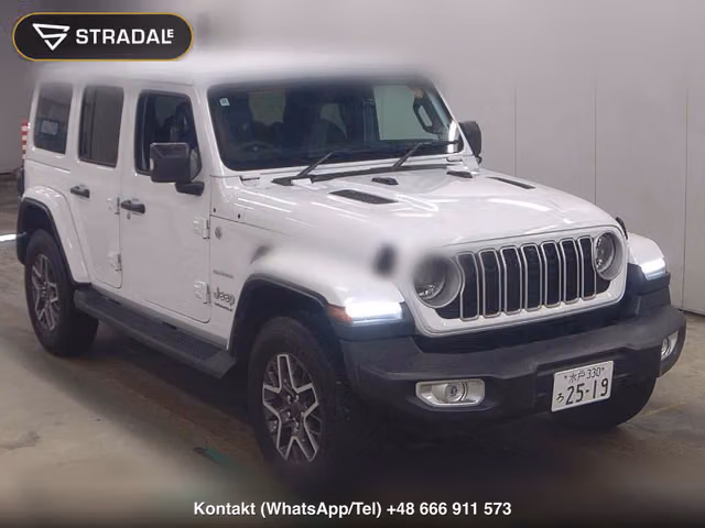 CHRYSLER JEEP JEEP WRANGLER UNLIMITED 4WD SAHARA 2024, samochód z aukcji Japonii