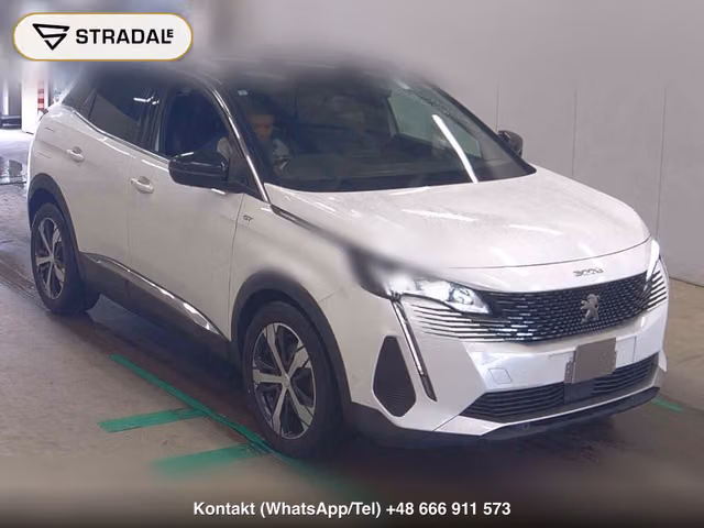 PEUGEOT 3008 GT BLUE HDI 2021, samochód z aukcji Japonii