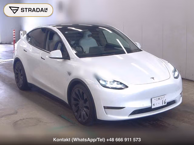 TESLA MODEL Y 4WD PERFORMANCE 2023, samochód z aukcji Japonii