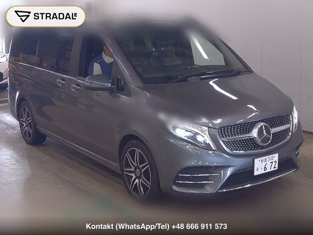 MERCEDES BENZ V-CLASS 5D V220D AVANTGARDE LONG AMG LINE 2021, aukcja z Japonii, zdjęcie 1