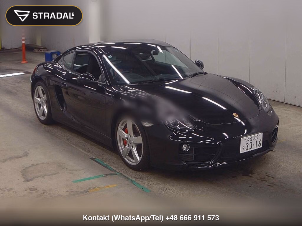 PORSCHE CAYMAN S SPORT CHRONO PACKAGE 2014, aukcja z Japonii, zdjęcie 1