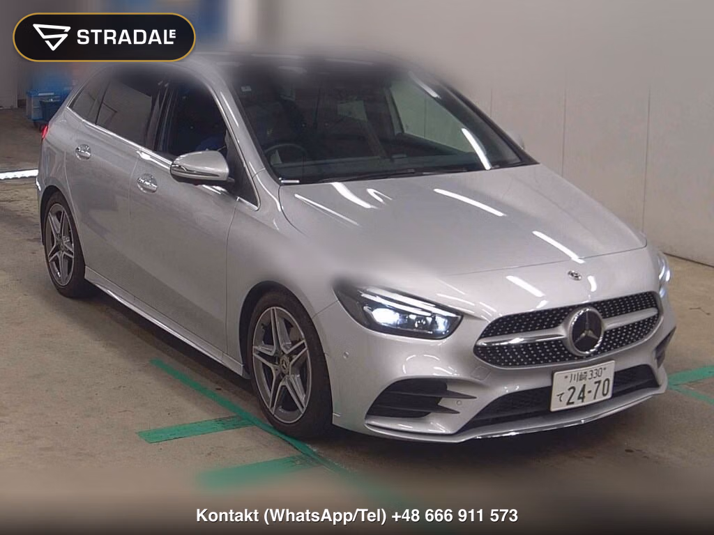 MERCEDES BENZ B-CLASS B200D AMG LINE 2020, aukcja z Japonii, zdjęcie 1