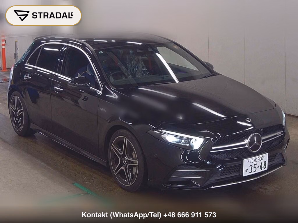 MERCEDES AMG A-CLASS 5D 4WD A35 4MATIC 2020, aukcja z Japonii, zdjęcie 1