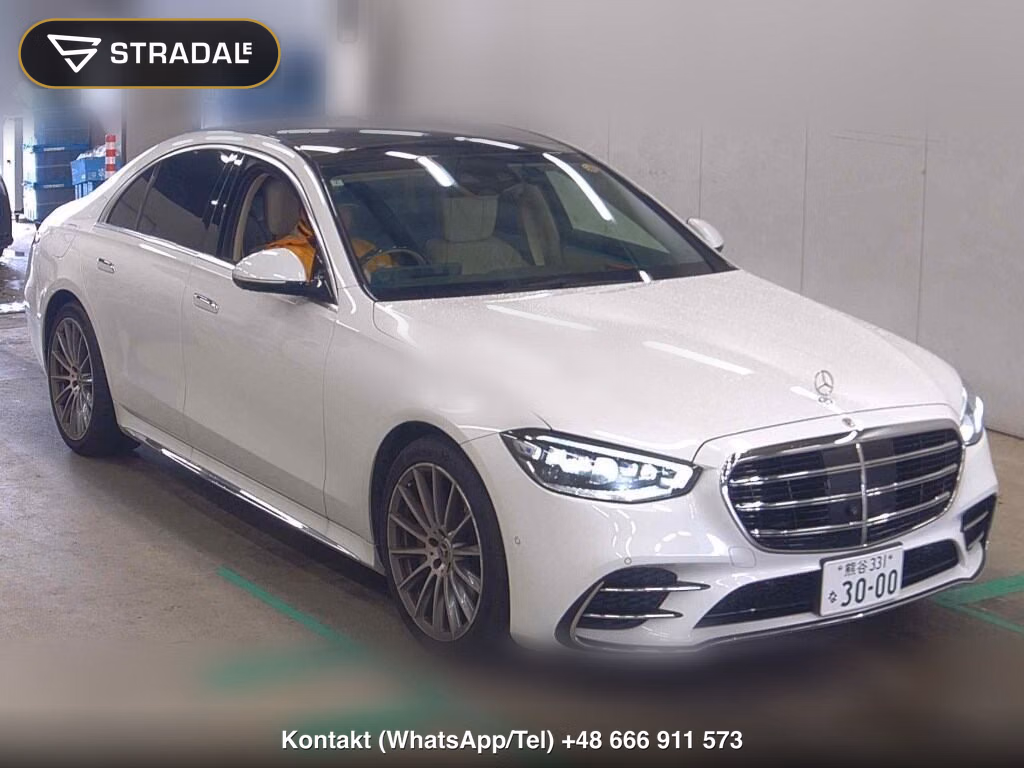 MERCEDES BENZ S-CLASS 4D 4WD S500 4MATIC AMG LINE 2024, aukcja z Japonii, zdjęcie 1