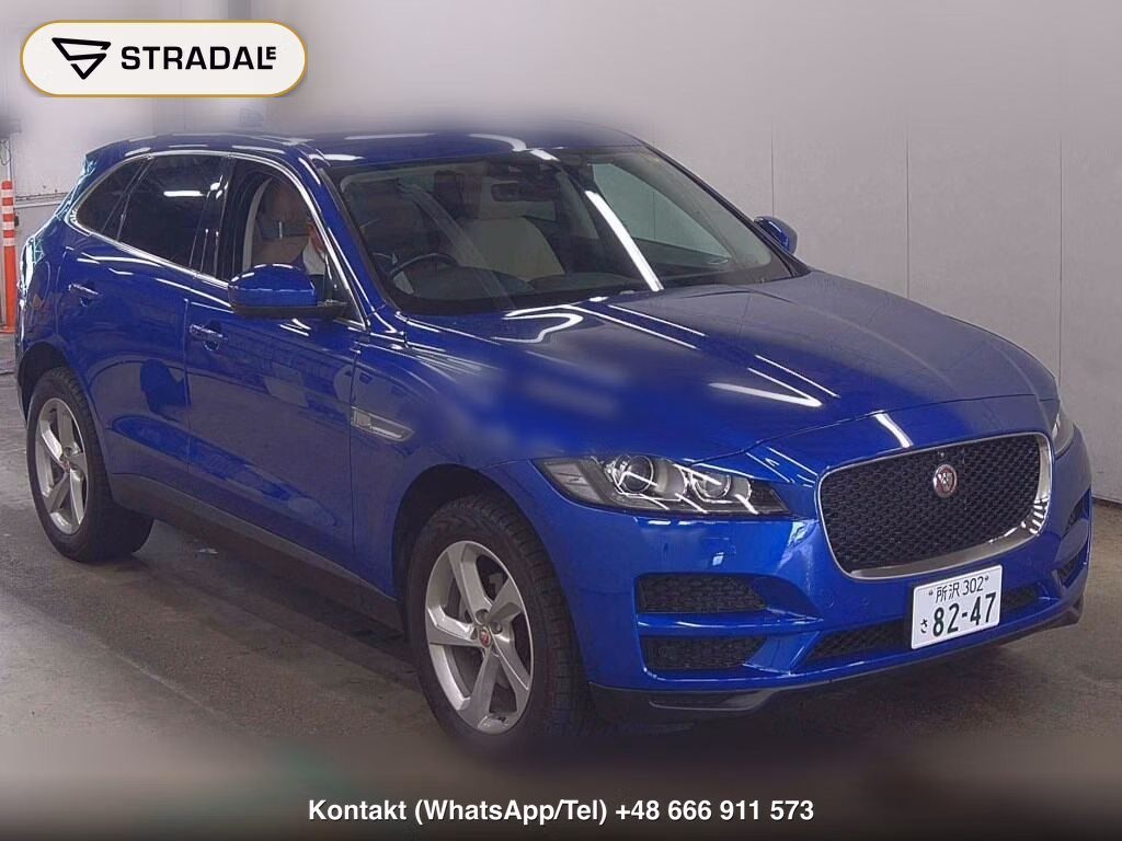 JAGUAR F-PACE 4WD PURE 2019, aukcja z Japonii, zdjęcie 1