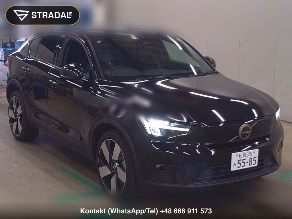 VOLVO C40 4WD RECHARGE ULTIMATE TWIN MOTOR 2022, aukcja z Japonii, zdjęcie 1