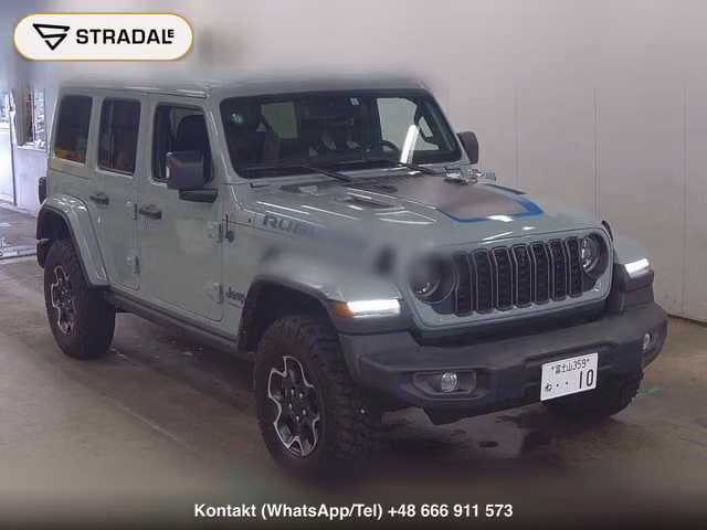 CHRYSLER JEEP JEEP WRANGLER UNLIMITED 4WD RUBICON 4XE 2023, samochód z aukcji Japonii
