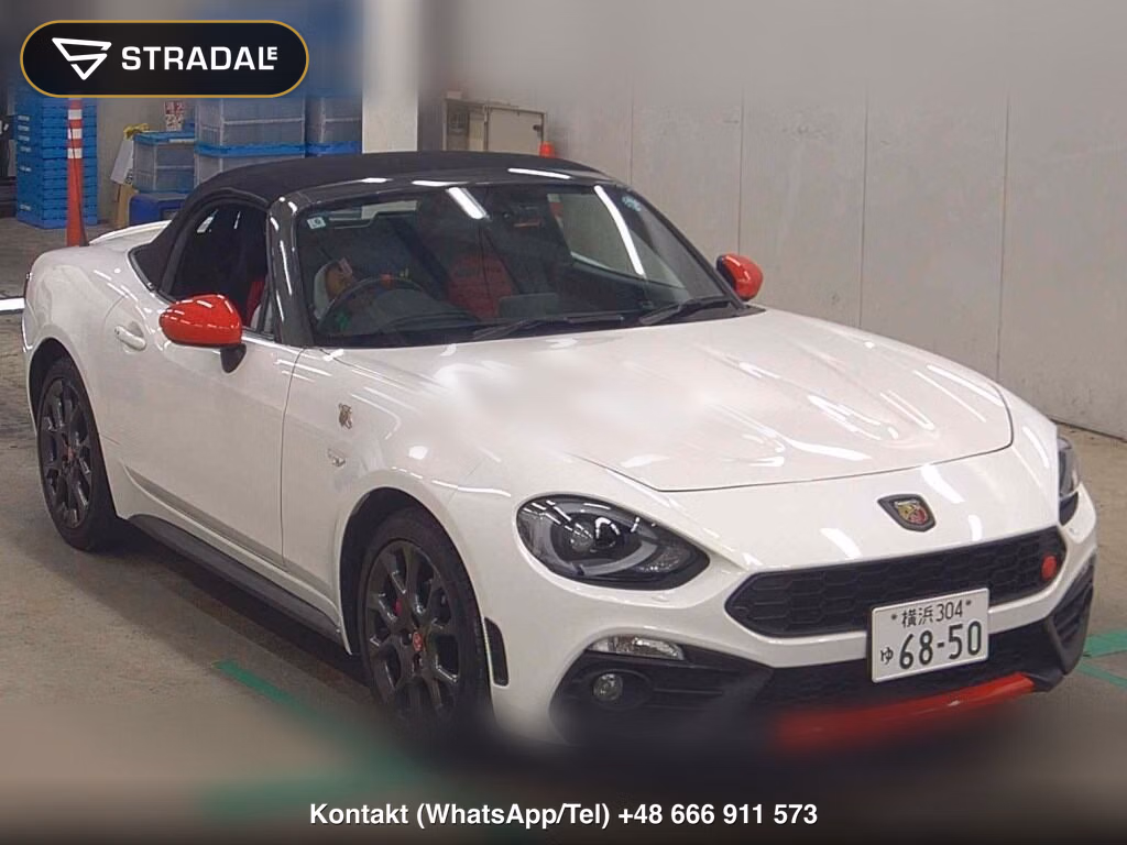 ABARTH 124 SPIDER BASE GRADE 2017, aukcja z Japonii, zdjęcie 1