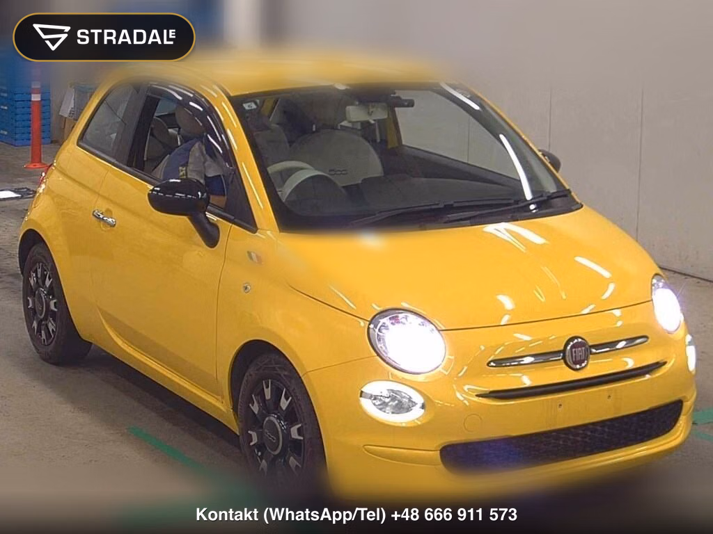FIAT 500 MIMOSA 2 2021, aukcja z Japonii, zdjęcie 1