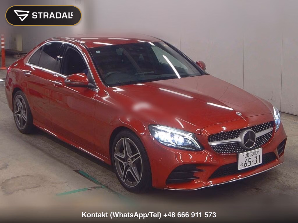 MERCEDES BENZ C-CLASS 4D C200 LAUREUS EDITION 2020, aukcja z Japonii, zdjęcie 1