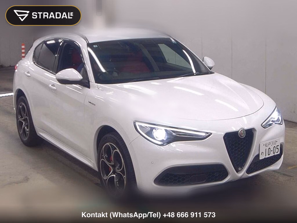 ALFA ROMEO STELVIO 4WD 2.0 TURBO Q4 VELOCE 2021, aukcja z Japonii, zdjęcie 1