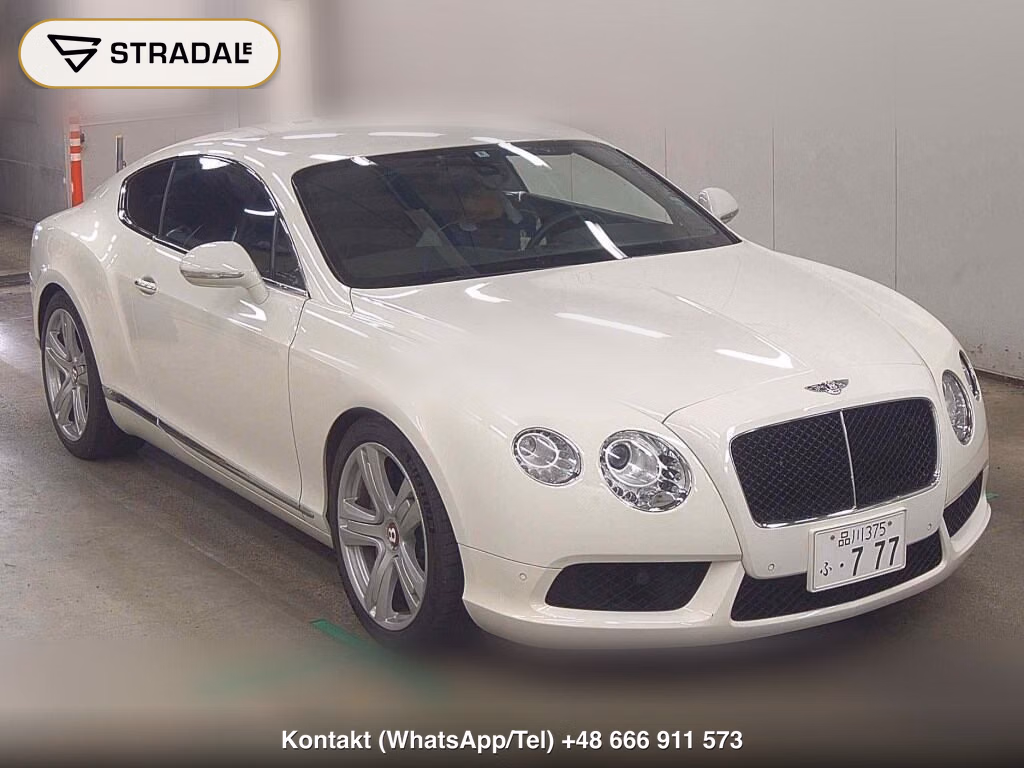 BENTLEY CONTINENTAL CP 4WD GT V8 2014, aukcja z Japonii, zdjęcie 1