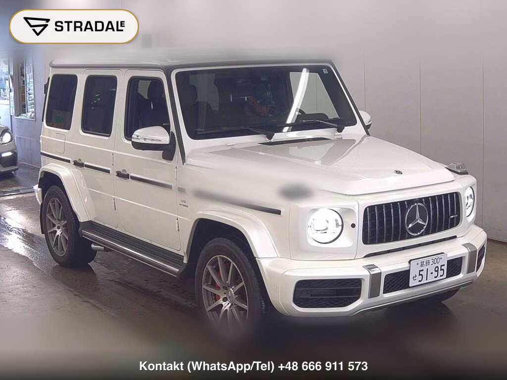 MERCEDES AMG G-CLASS 4WD G63 AMG LEATHER EXCLUSIVE PACKAGE 2018, aukcja z Japonii, zdjęcie 1
