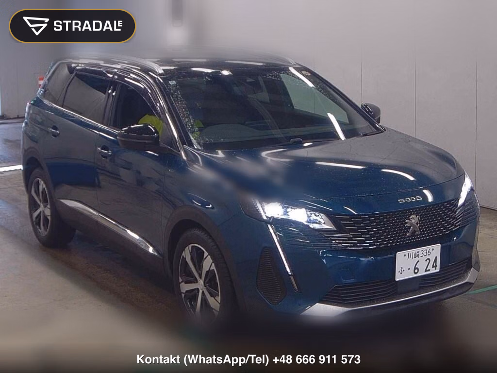 PEUGEOT 5008 GT 2022, aukcja z Japonii, zdjęcie 1