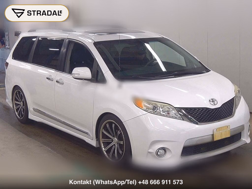 AMERICA TOYOTA SIENNA SE 2013, aukcja z Japonii, zdjęcie 1