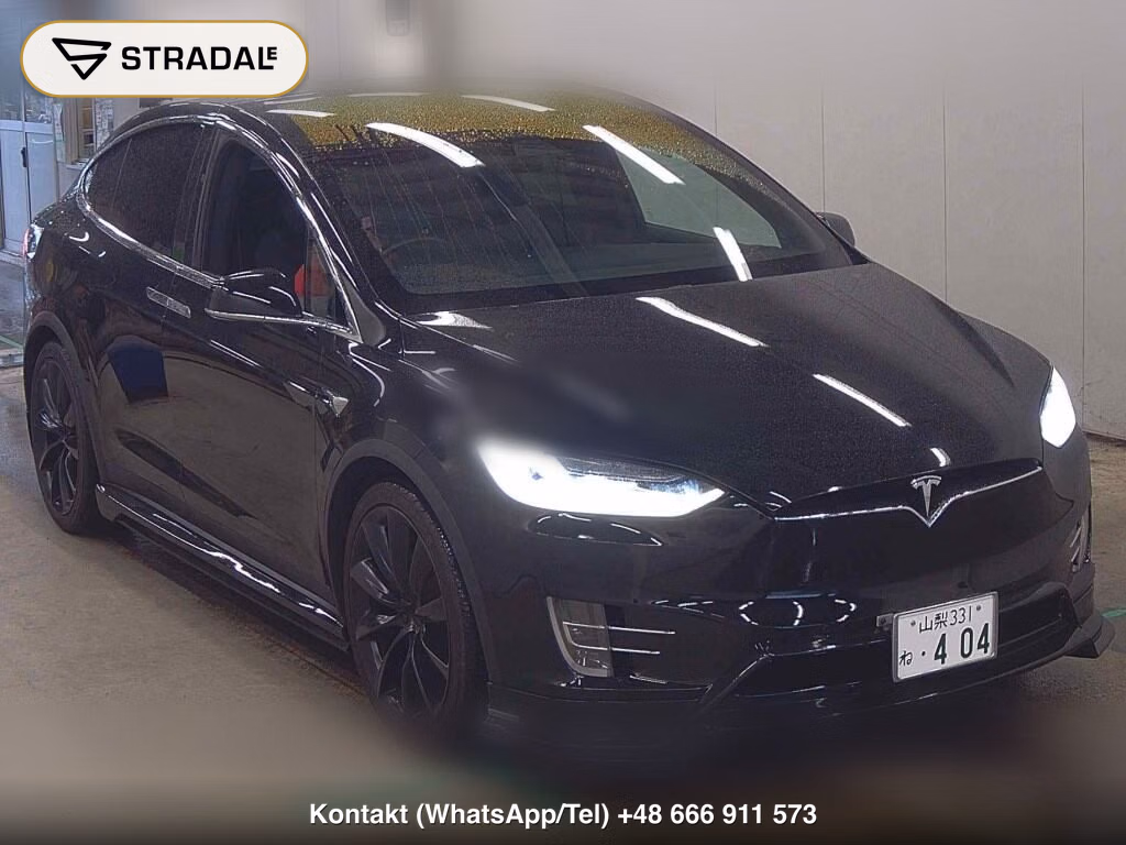 TESLA MODEL X 4WD 100D 2017, aukcja z Japonii, zdjęcie 1