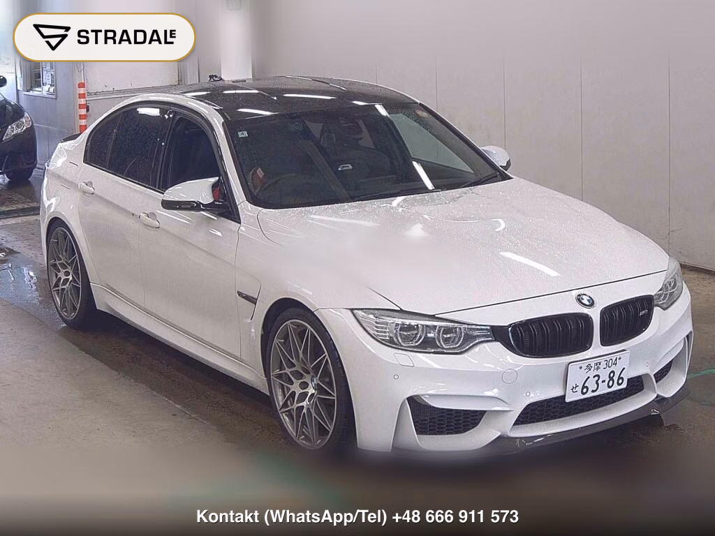 BMW M3 4D 2016, aukcja z Japonii, zdjęcie 1