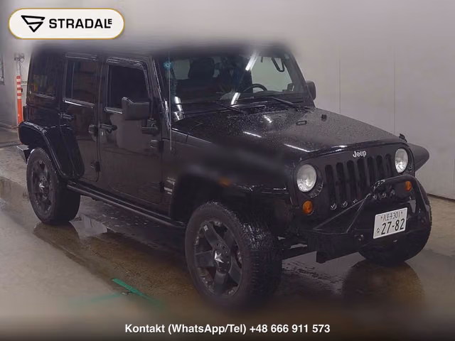 CHRYSLER JEEP JEEP WRANGLER UNLIMITED 4WD SAHARA 2012, samochód z aukcji Japonii