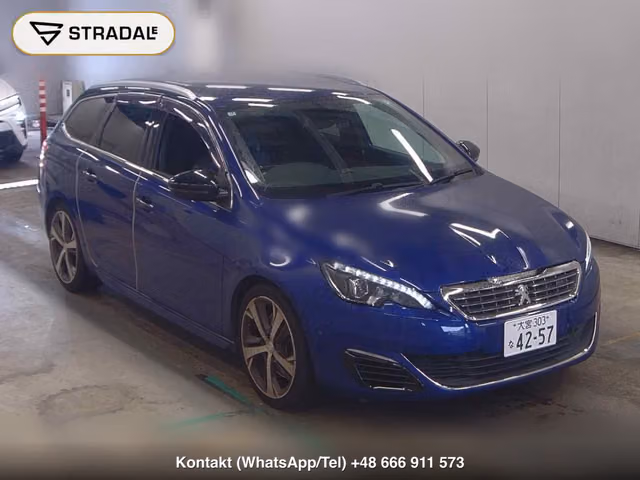 PEUGEOT 308 WG SW GT BLUE HDI 2017, samochód z aukcji Japonii