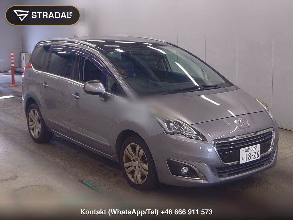PEUGEOT 5008 CIELO 2016, aukcja z Japonii, zdjęcie 1