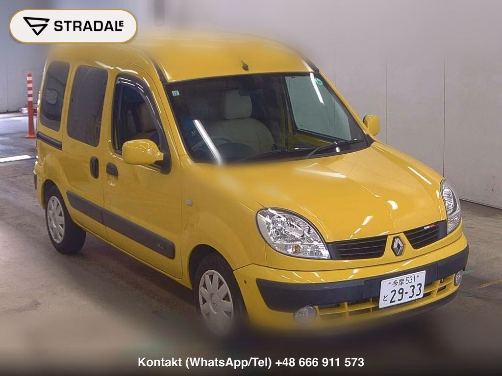 RENAULT KANGOO 1.6 2009, aukcja z Japonii, zdjęcie 1