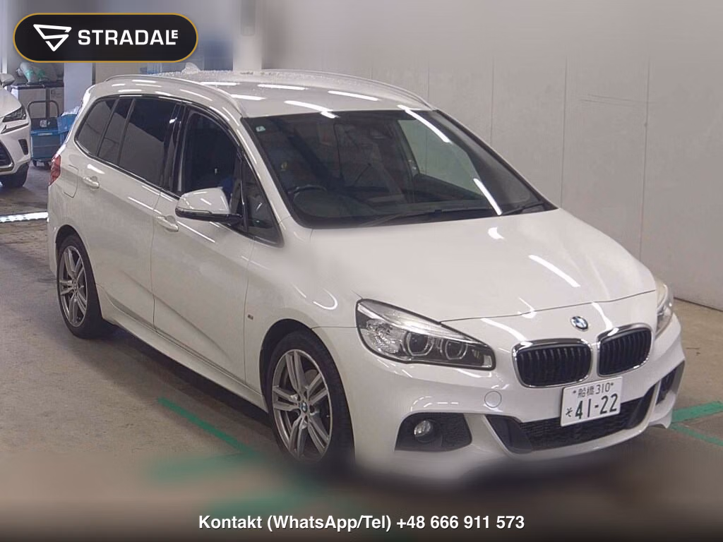BMW 2 SERIES 5D 218D GRAN TOURER M-SPORT 2016, aukcja z Japonii, zdjęcie 1