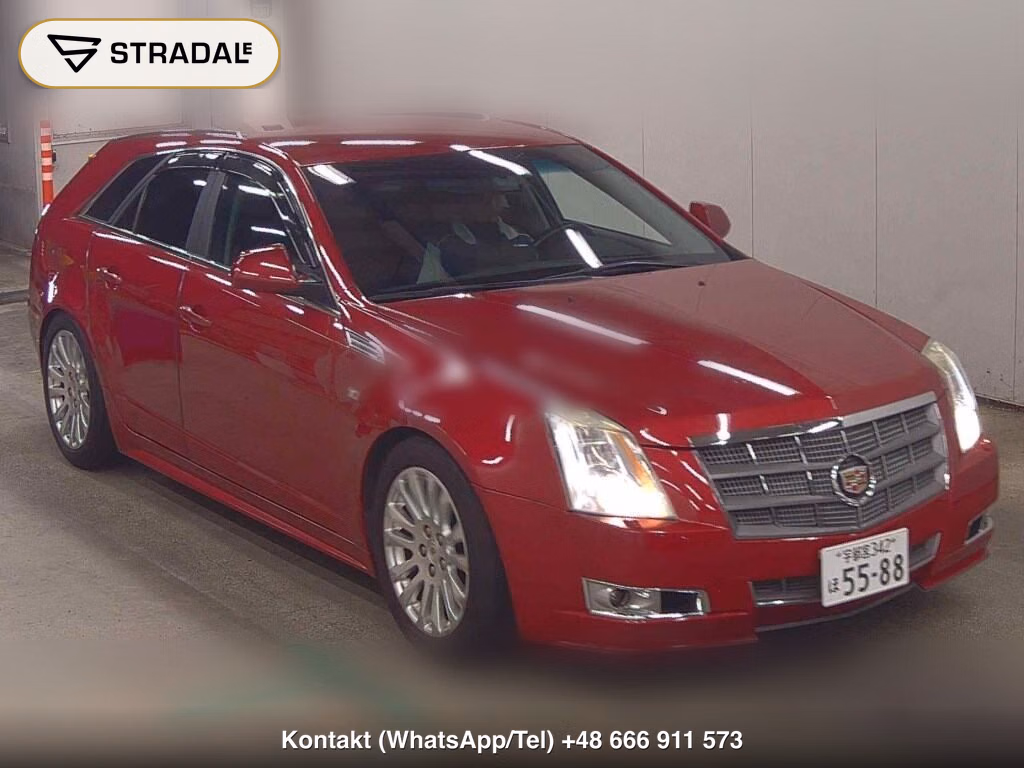CADILLAC CTS SPORT WAGON 3.0 PREMIUM 2010, aukcja z Japonii, zdjęcie 1
