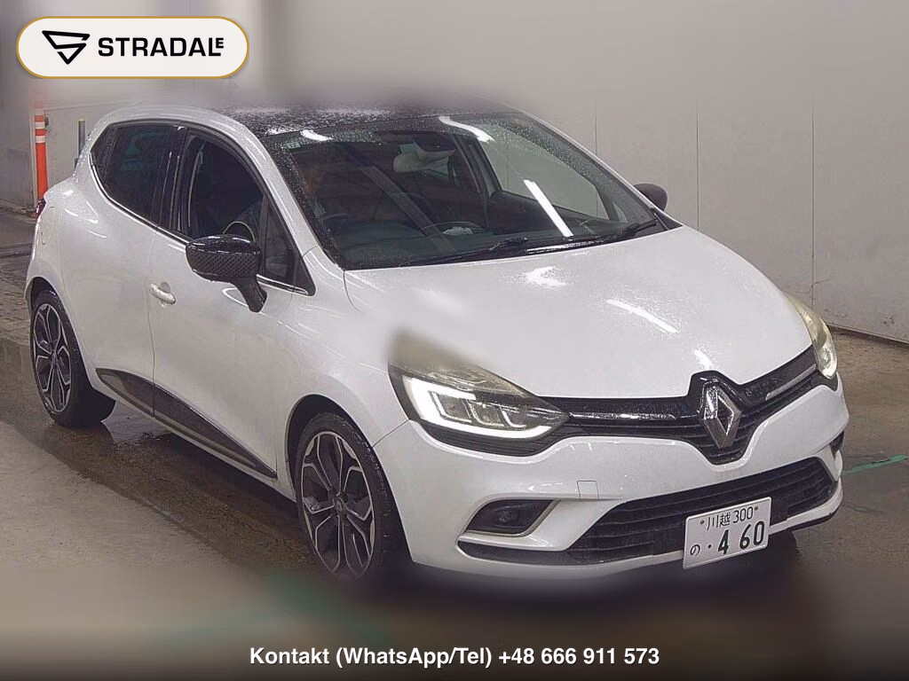 RENAULT LUTECIA 5D INTENSE 2017, aukcja z Japonii, zdjęcie 1