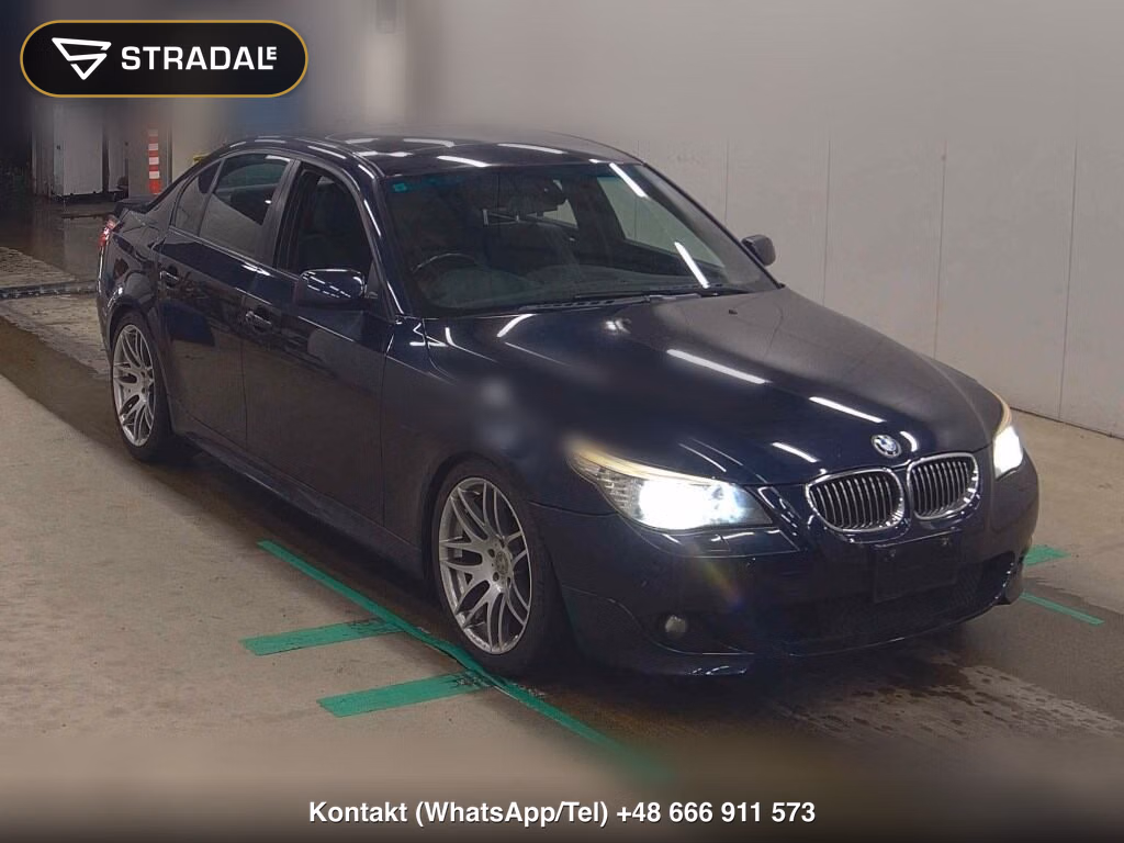 BMW 5 SERIES 4D 525I M-SPORT 2008, aukcja z Japonii, zdjęcie 1
