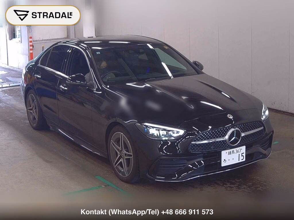 MERCEDES BENZ C-CLASS 4D C220D AVANTGARDE AMG LINE 2023, aukcja z Japonii, zdjęcie 1