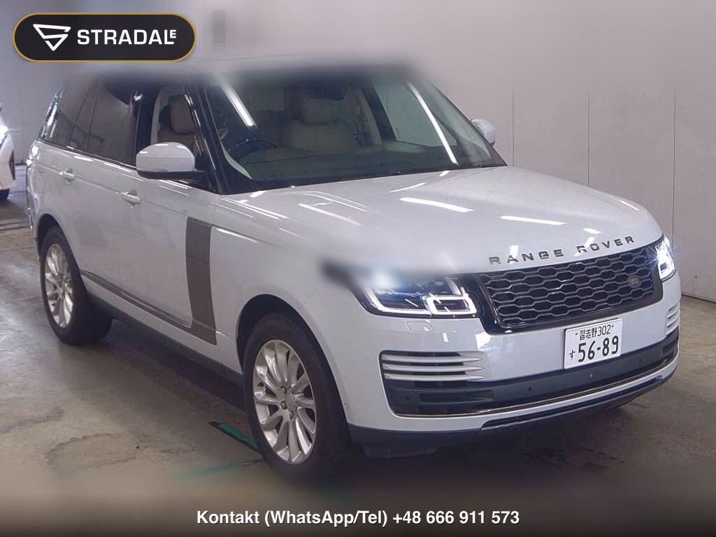 LAND ROVER RANGE ROVER 4WD VOGUE 2018, aukcja z Japonii, zdjęcie 1