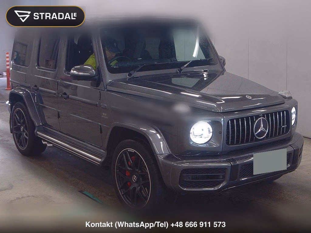 MERCEDES AMG G-CLASS 4WD G63 AMG LEATHER EXCLUSIVE PACKAGE 2021, aukcja z Japonii, zdjęcie 1