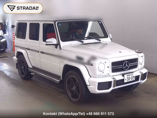 MERCEDES BENZ G-CLASS 5D 4WD G63 AMG 2015, samochód z aukcji Japonii